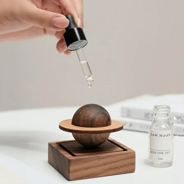 Planet Shaped Wooden Air Freshener