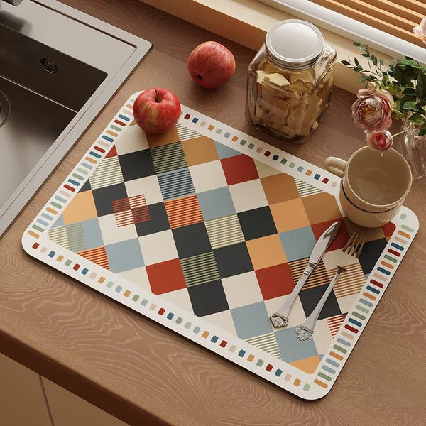 QuickDry Kitchen Water Absorber Mat