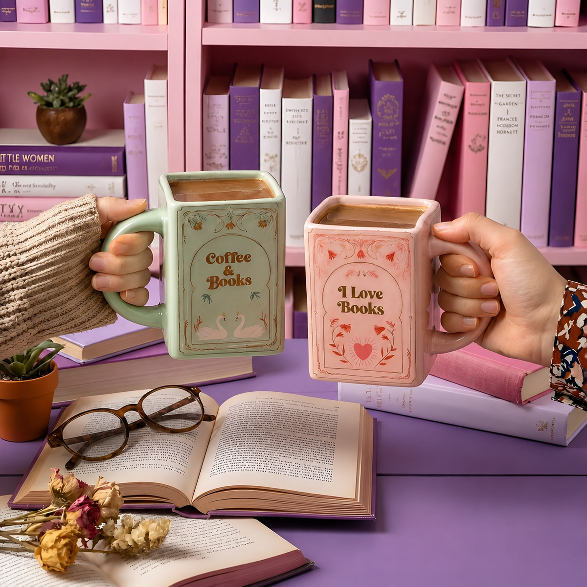 Bookscape Ceramic Coffee Mug
