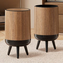 Premium Wooden Finish Trash Can