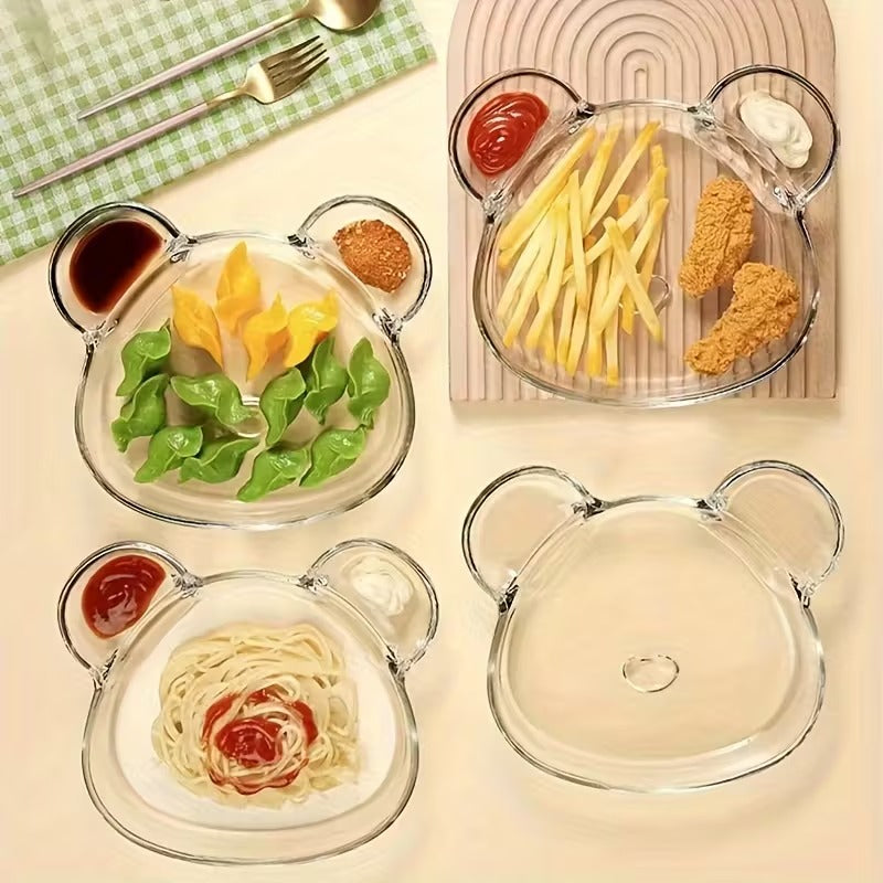 Cartoon Style Snack Serving Platter