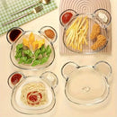 Cartoon Style Snack Serving Platter
