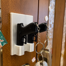 QuickDraw Gun Keychain and Holder