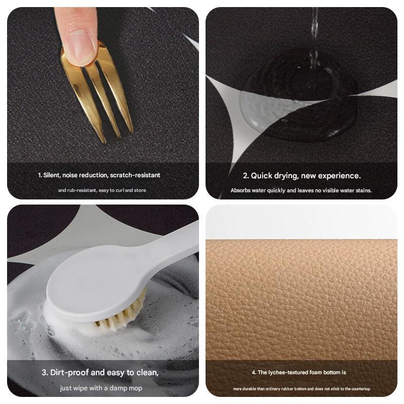 QuickDry Kitchen Water Absorber Mat