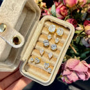 Elegant Velvet Jewelry Keeper