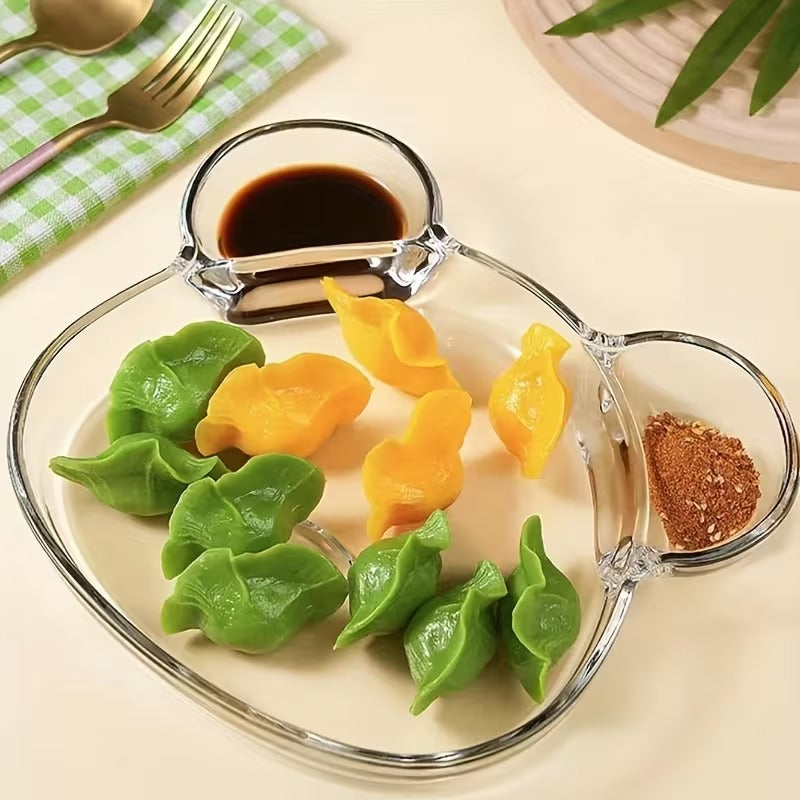Cartoon Style Snack Serving Platter
