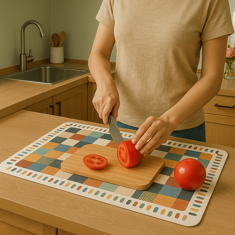 QuickDry Kitchen Water Absorber Mat