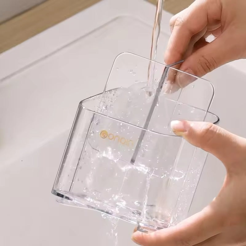 Wall-Mount Bathroom Accessory Holder