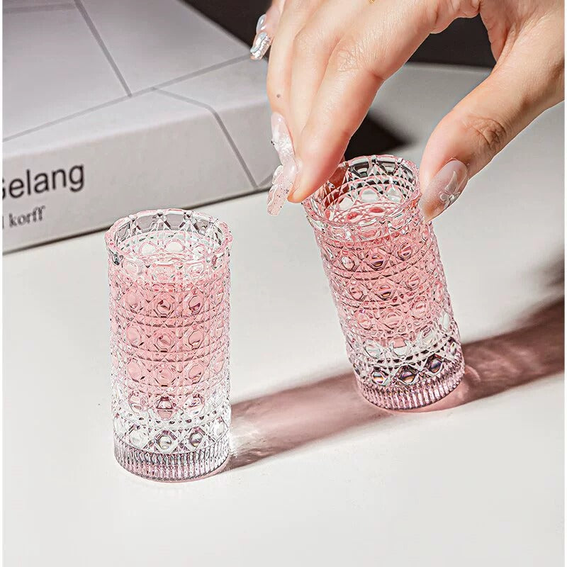 Crystal Spark Shot Glasses