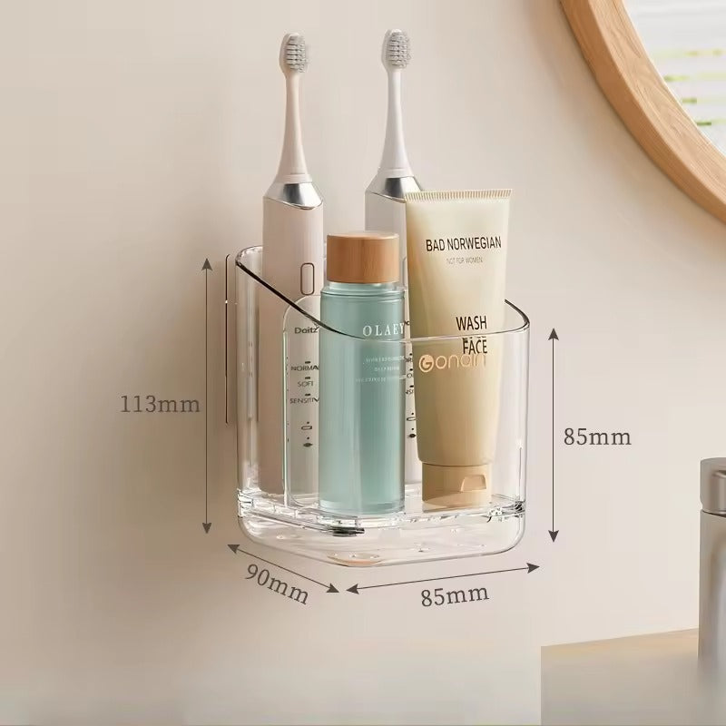 Wall-Mount Bathroom Accessory Holder
