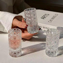 Crystal Spark Shot Glasses