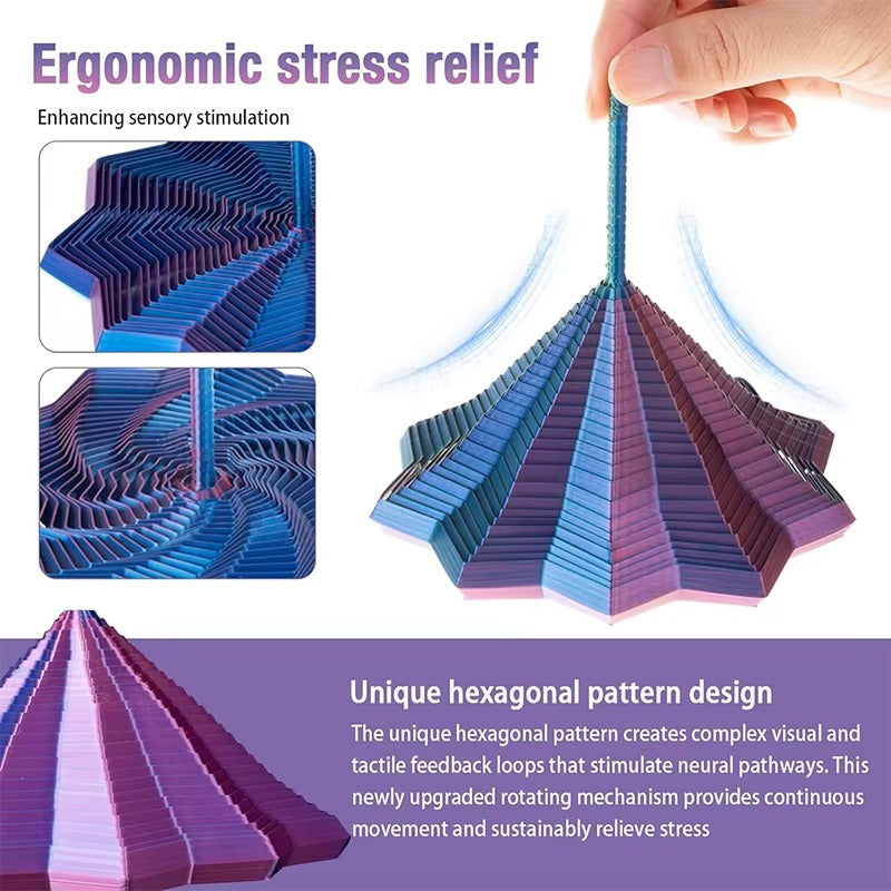 CalmFlow Stress Relief Star Spinner