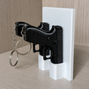 QuickDraw Gun Keychain and Holder