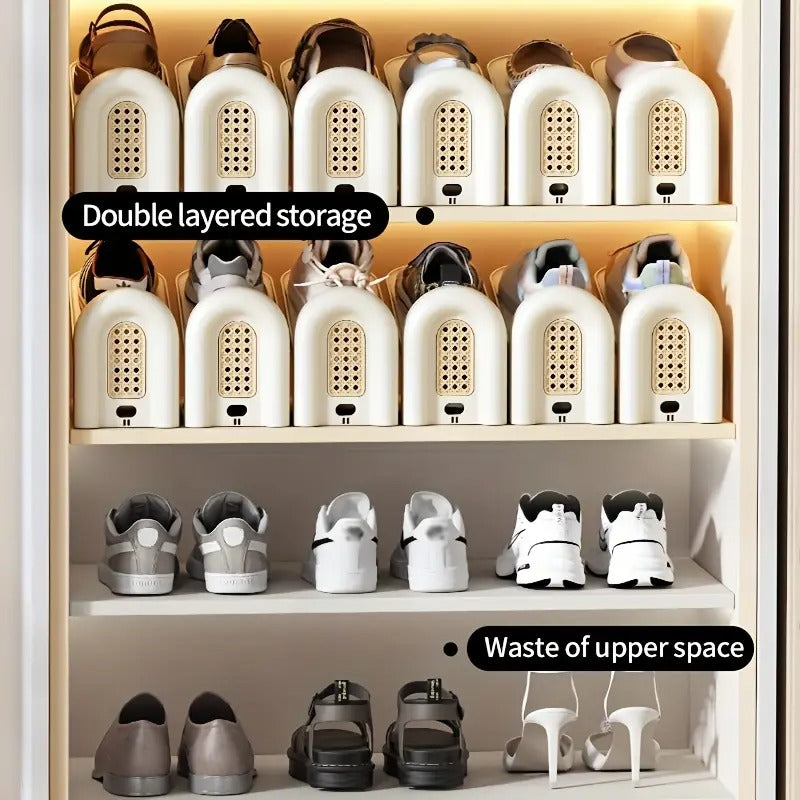 Double Deck Shoe Organizer