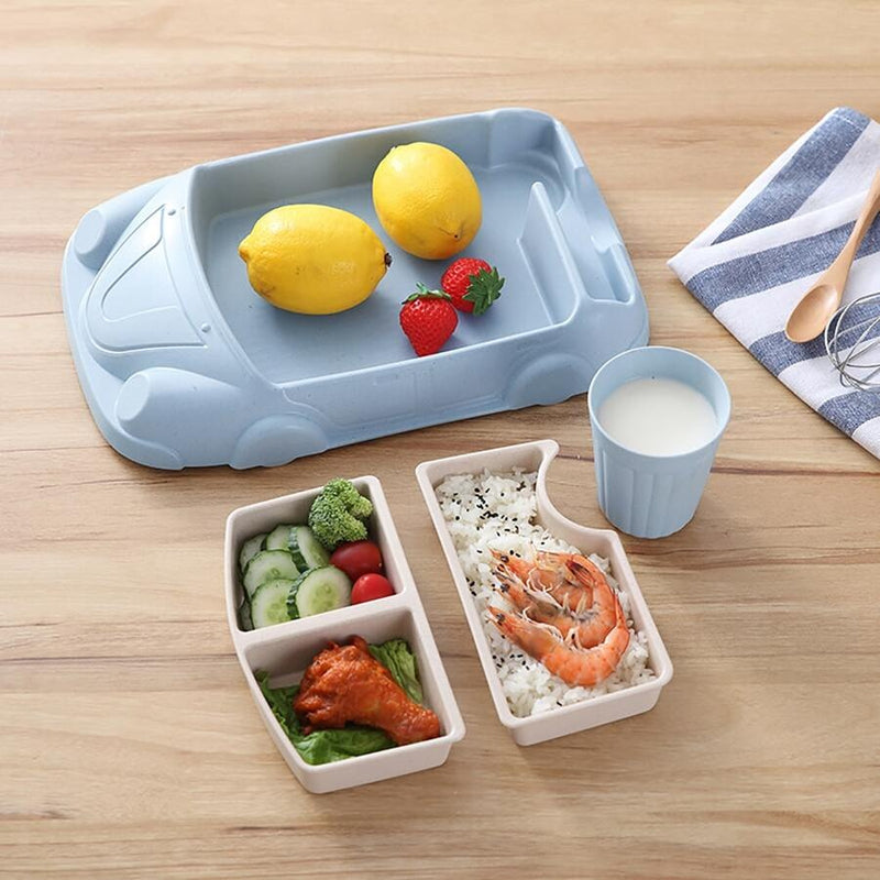 Play & Eat Car Shaped Food Plate