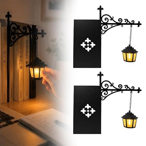 Aesthetic Bookshelf Hanging Lantern