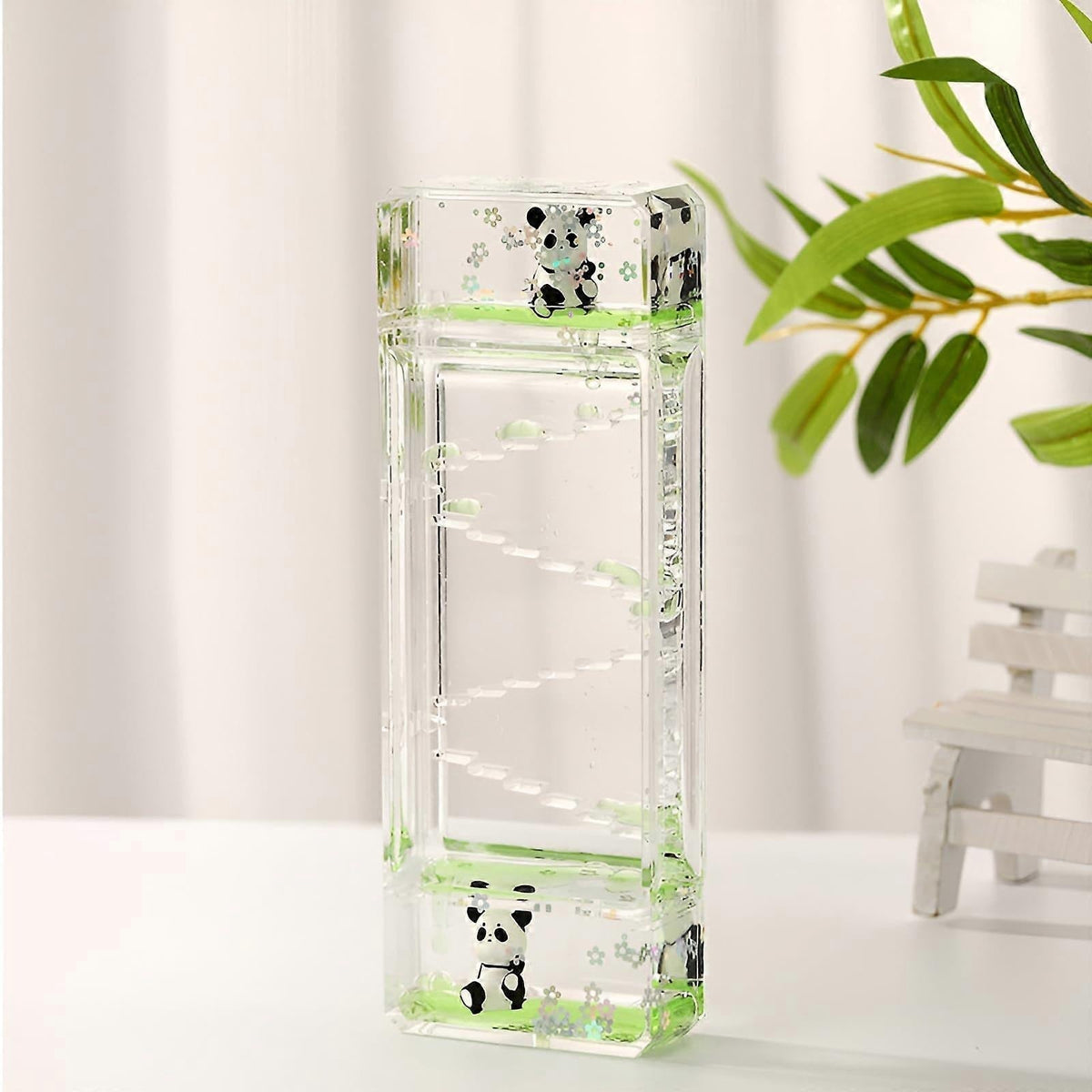 Liquid Motion Panda Figurine