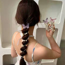 Butterfly Design Telephone Wire Hair Bands