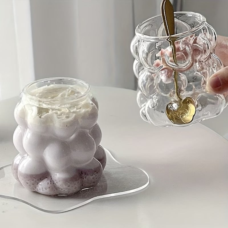 Cute Aesthetic Glass Coffee Cup