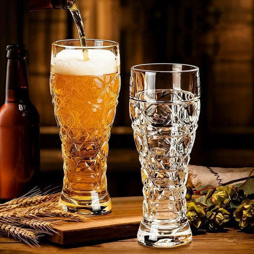 Luxury Carved Crystal Drink Glass