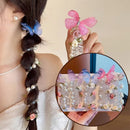 Butterfly Design Telephone Wire Hair Bands