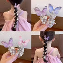 Butterfly Design Telephone Wire Hair Bands
