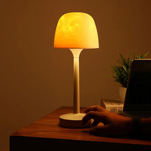 2-in-1 Table & Water Ripple Lamp