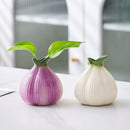 Onion Charm Ceramic Flower Vase