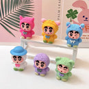 Cute Cartoon Mini Decor Dolls