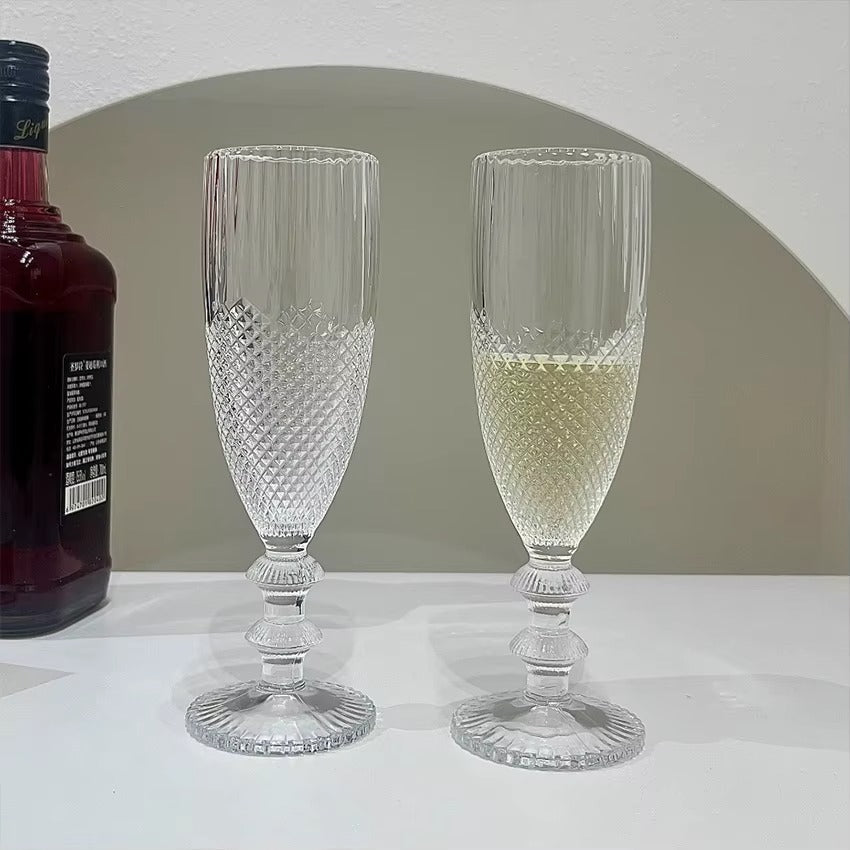 Signature Crystal Design Goblet Glass