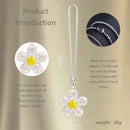 Sparkling Daisy Car Pendant