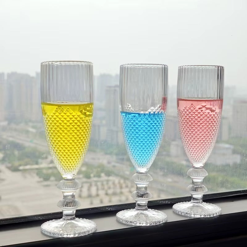 Signature Crystal Design Goblet Glass