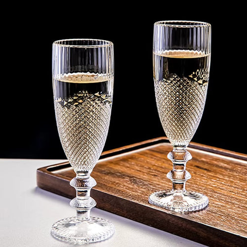 Signature Crystal Design Goblet Glass