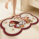 Woolen Unique-Design Puppy Mat