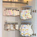 Multi Clothes Hanging Clip Rack