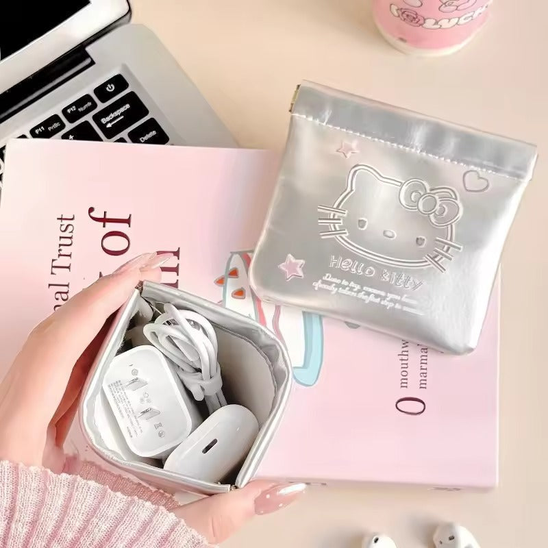 Hello Kitty Automatic Closing Pouch