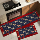 Royal Horse Design Kitchen Mat