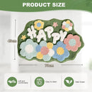 Happy Flower Microfiber Floor Mat
