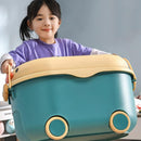 Duck Design Toy Storage Box with Wheels