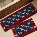 Royal Horse Design Kitchen Mat