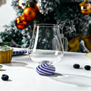 Crystal Glow Swirl Candy Glass