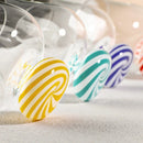 Crystal Glow Swirl Candy Glass