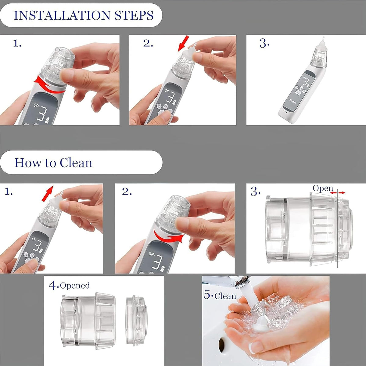 LittleBreath Baby Nasal Aspirator