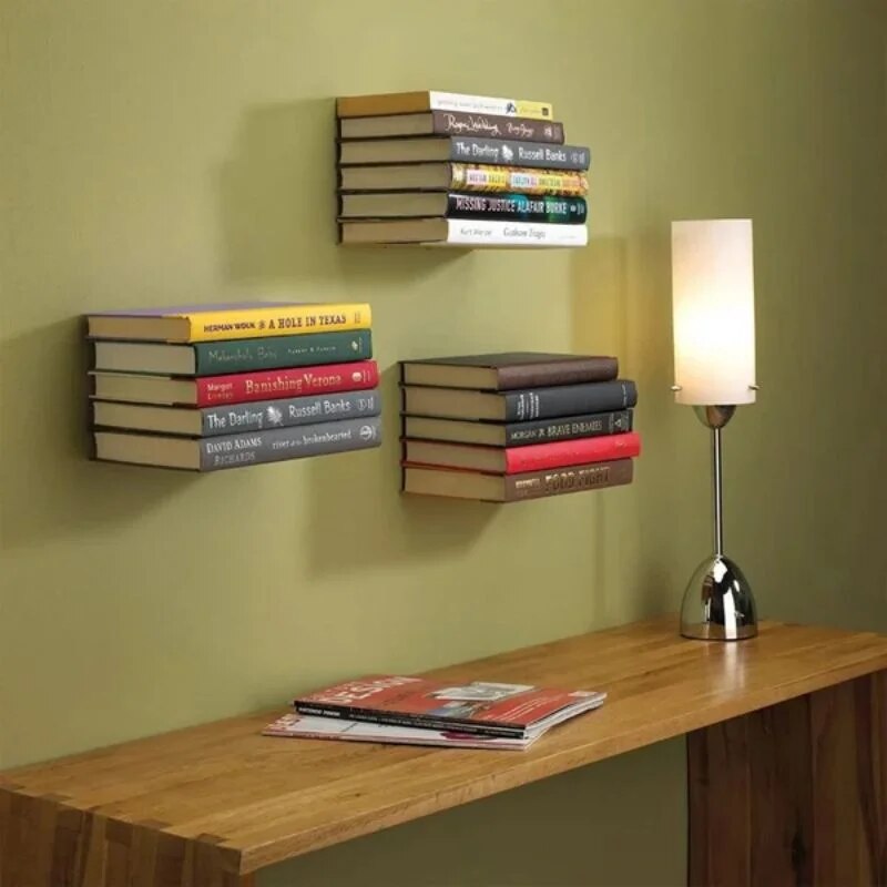 Wall Mounted Floating Bookshelf