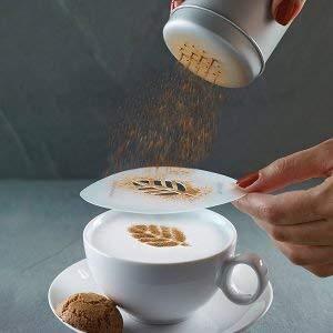 16 PCS Creative Coffee Stencil