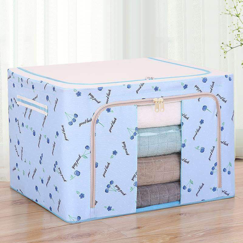 Heybuyer® Foldable Clothes Storage Box ( 66 Liter & Multi Design)