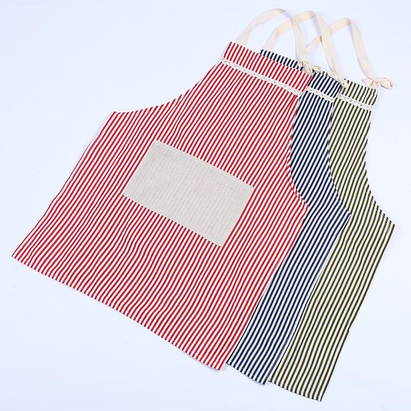 Stripe Canvas Apron