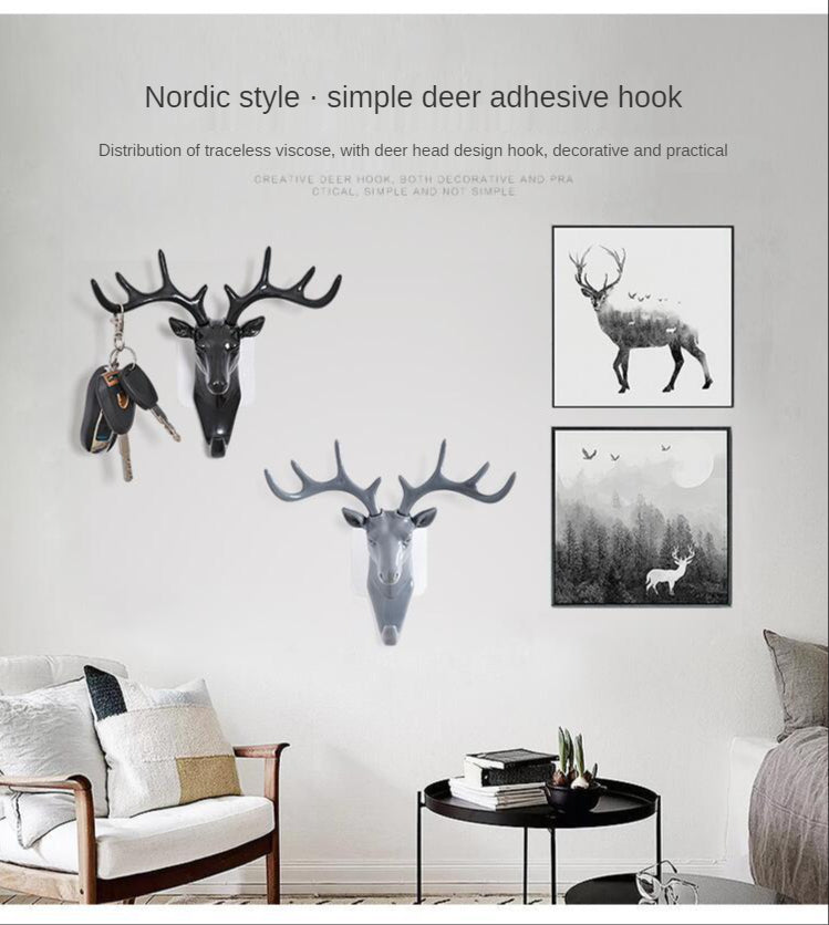 Deer Wall Hanging Hook | Heybuyer®