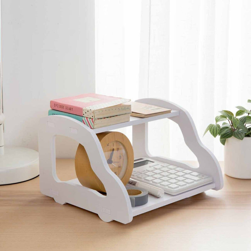 Double Layer Multipurpose Wall Mounted Router Shelf