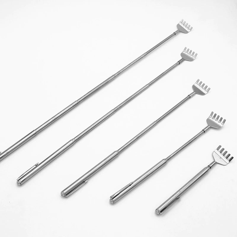 Stainless Steel Extendable Telescopic Back Scratcher (PACK OF 2)